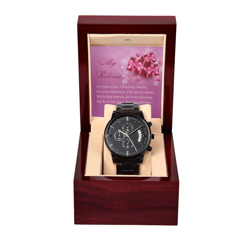 APEX DIAL: Stainless Steel Chronograph Watch | RAMODO JEWELRY